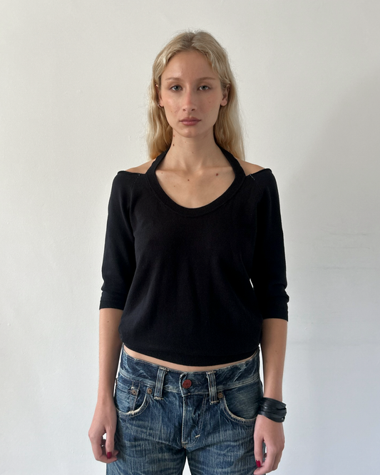 MM6 Maison Margiela (Line 6) Off-The-Shoulder Top
