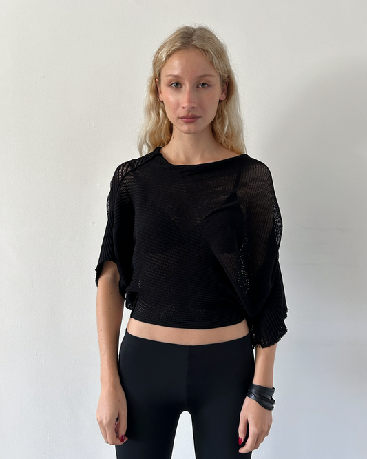 Issey Miyake A-POC Sheer Knit Top