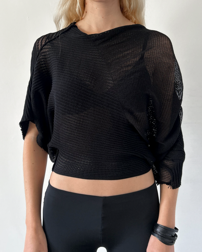 Issey Miyake A-POC Sheer Knit Top