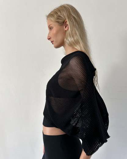 Issey Miyake A-POC Sheer Knit Top