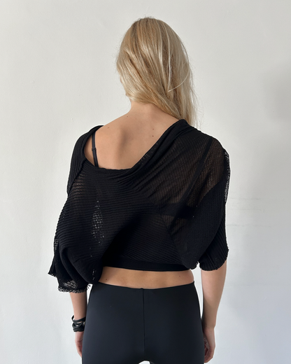 Issey Miyake A-POC Sheer Knit Top