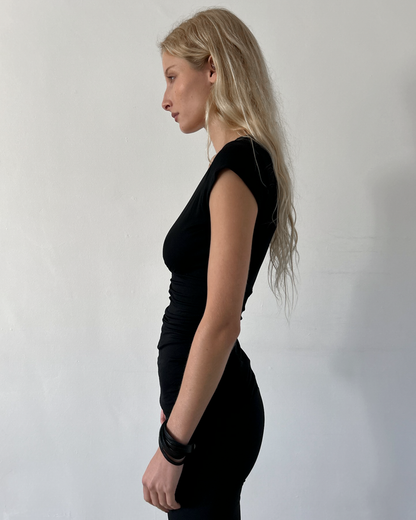 Gucci by Tom Ford  V-Neck Rouged Top