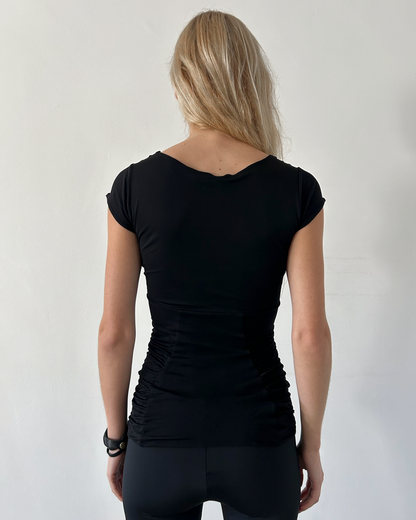 Gucci by Tom Ford  V-Neck Rouged Top