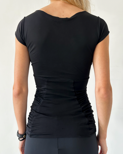 Gucci by Tom Ford  V-Neck Rouged Top