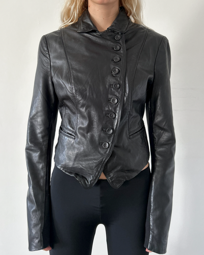 Muuba Leather Napoleon Jacket