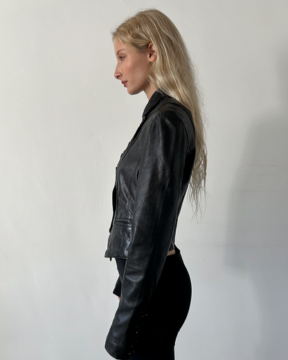Muuba Leather Napoleon Jacket
