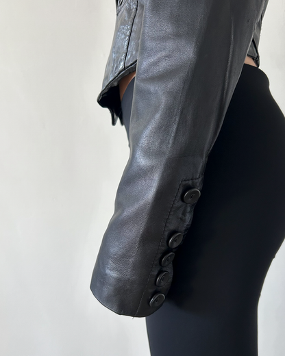 Muuba Leather Napoleon Jacket