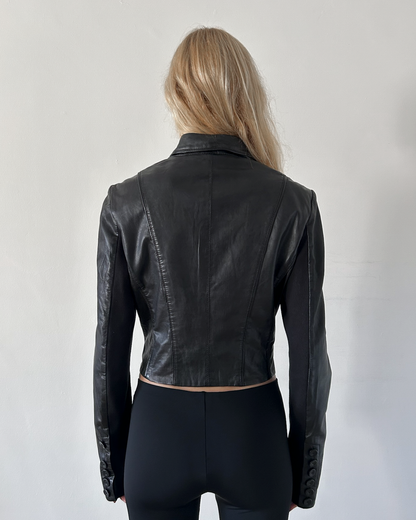 Muuba Leather Napoleon Jacket