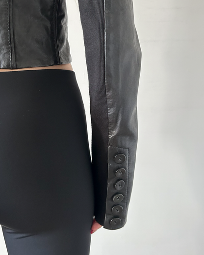 Muuba Leather Napoleon Jacket