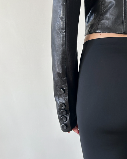 Muuba Leather Napoleon Jacket