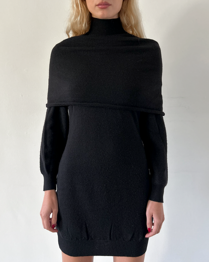 Versus Gianni Versace Off-The-Shoulder Knit Dress