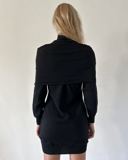 Versus Gianni Versace Off-The-Shoulder Knit Dress