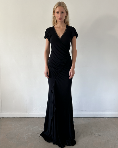 Ungaro Fuschia Maxi Dress