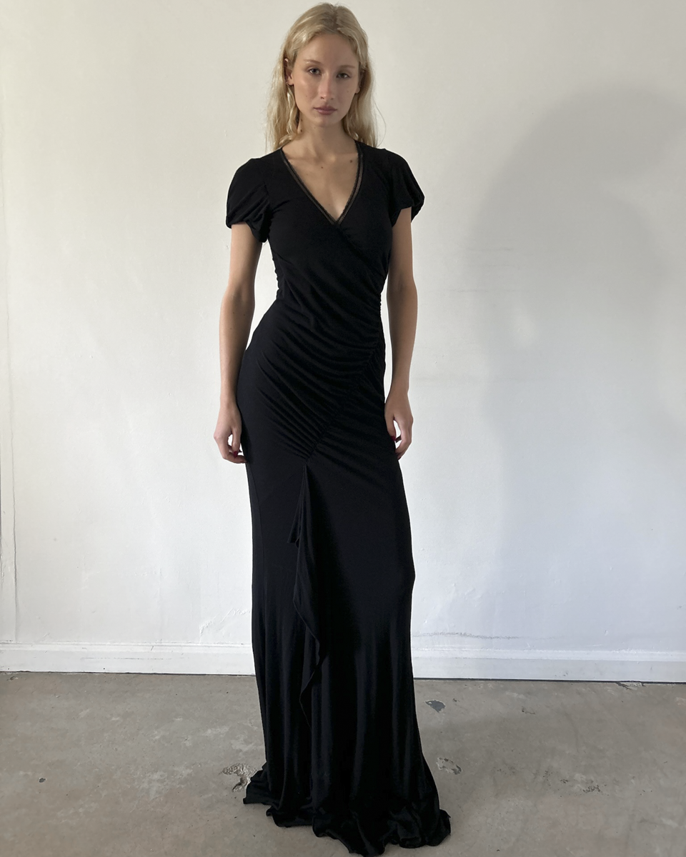 Ungaro Fuschia Maxi Dress