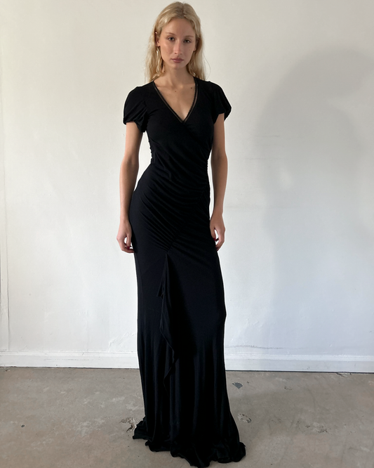 Ungaro Fuschia Maxi Dress