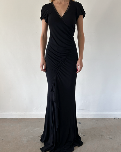 Ungaro Fuschia Maxi Dress