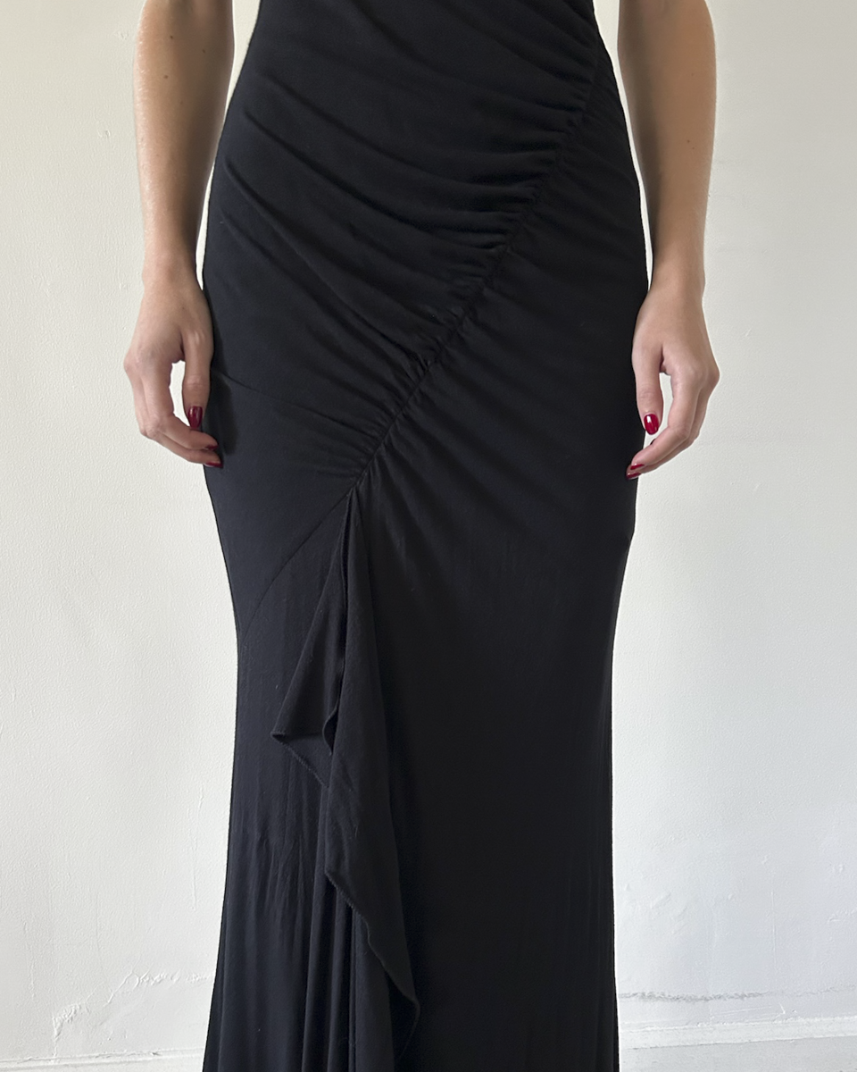 Ungaro Fuschia Maxi Dress