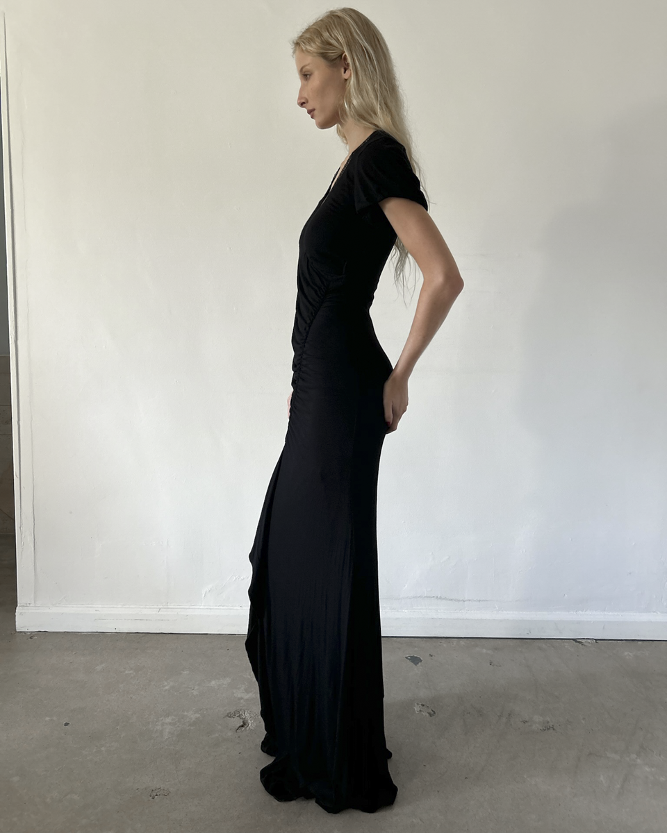 Ungaro Fuschia Maxi Dress