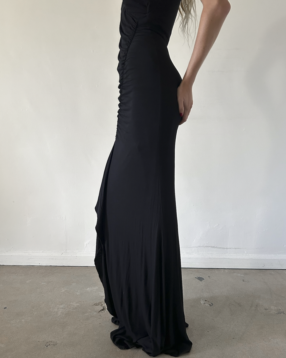 Ungaro Fuschia Maxi Dress