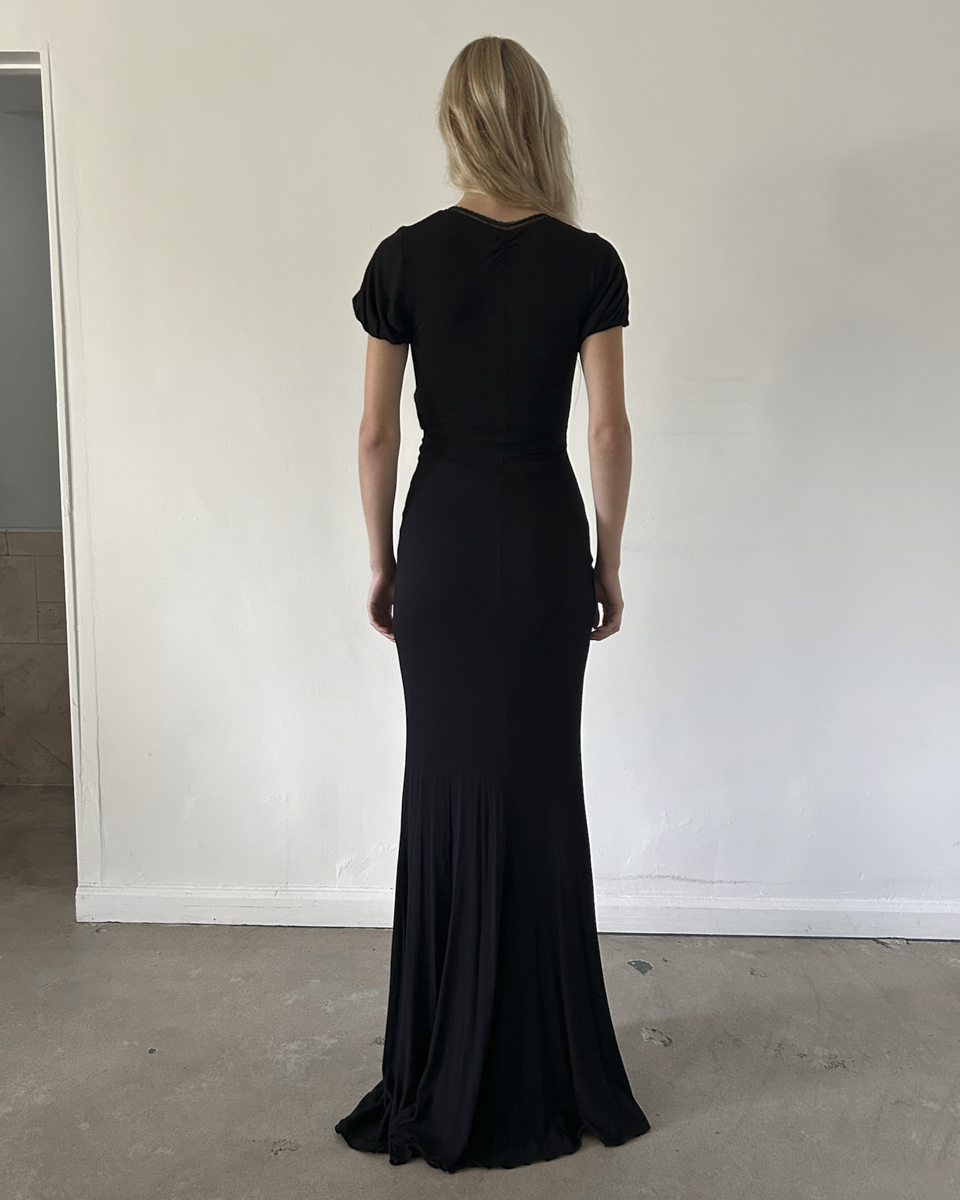 Ungaro Fuschia Maxi Dress