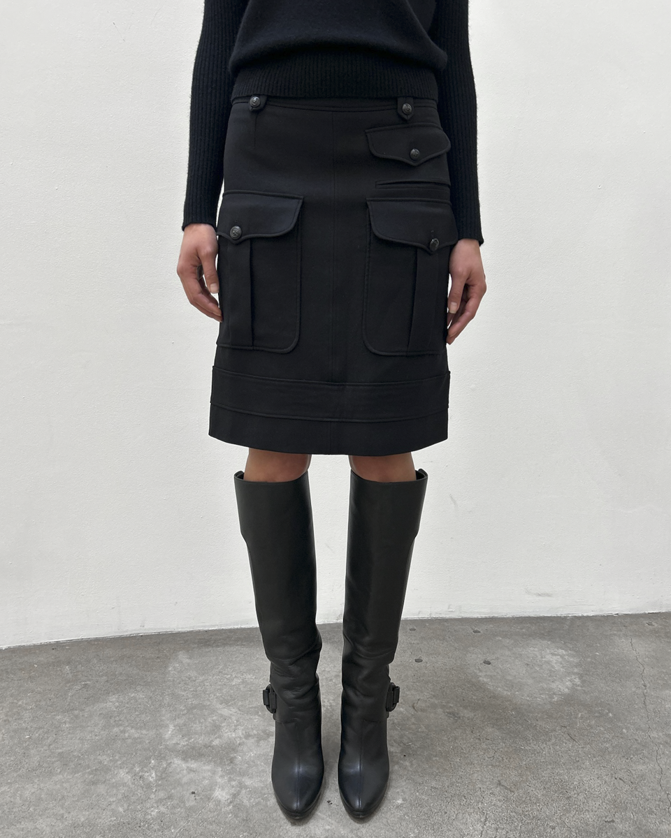 Balenciaga by Nicolas Ghesquière Cargo Skirt