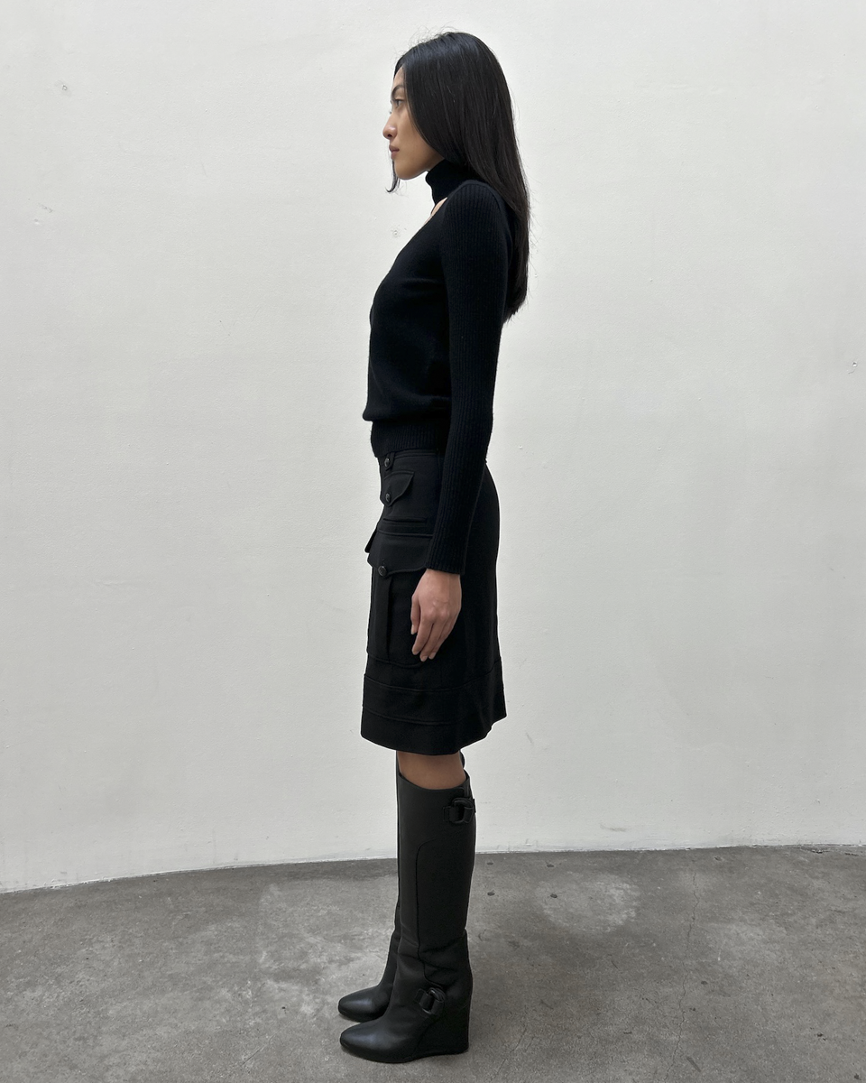 Balenciaga by Nicolas Ghesquière Cargo Skirt
