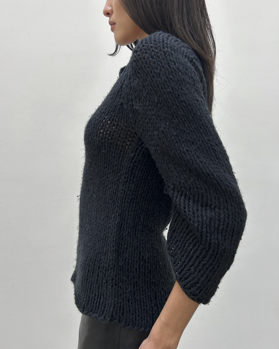 Y’s Yohji Yamamoto Open Weave Knit