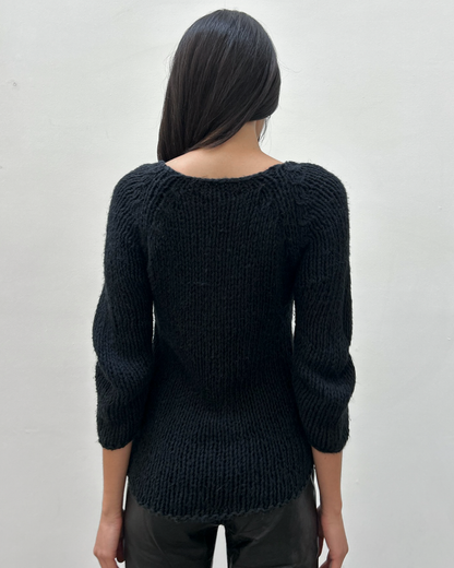 Y’s Yohji Yamamoto Open Weave Knit