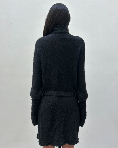 Balenciaga by Nicolas Ghesquière FW2007 Double-Breasted Knit Coat