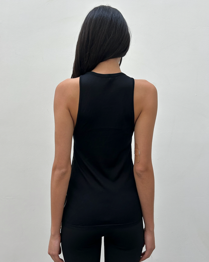 Balenciaga by Nicolas Ghesquière FW2004 Silk Zipper Top