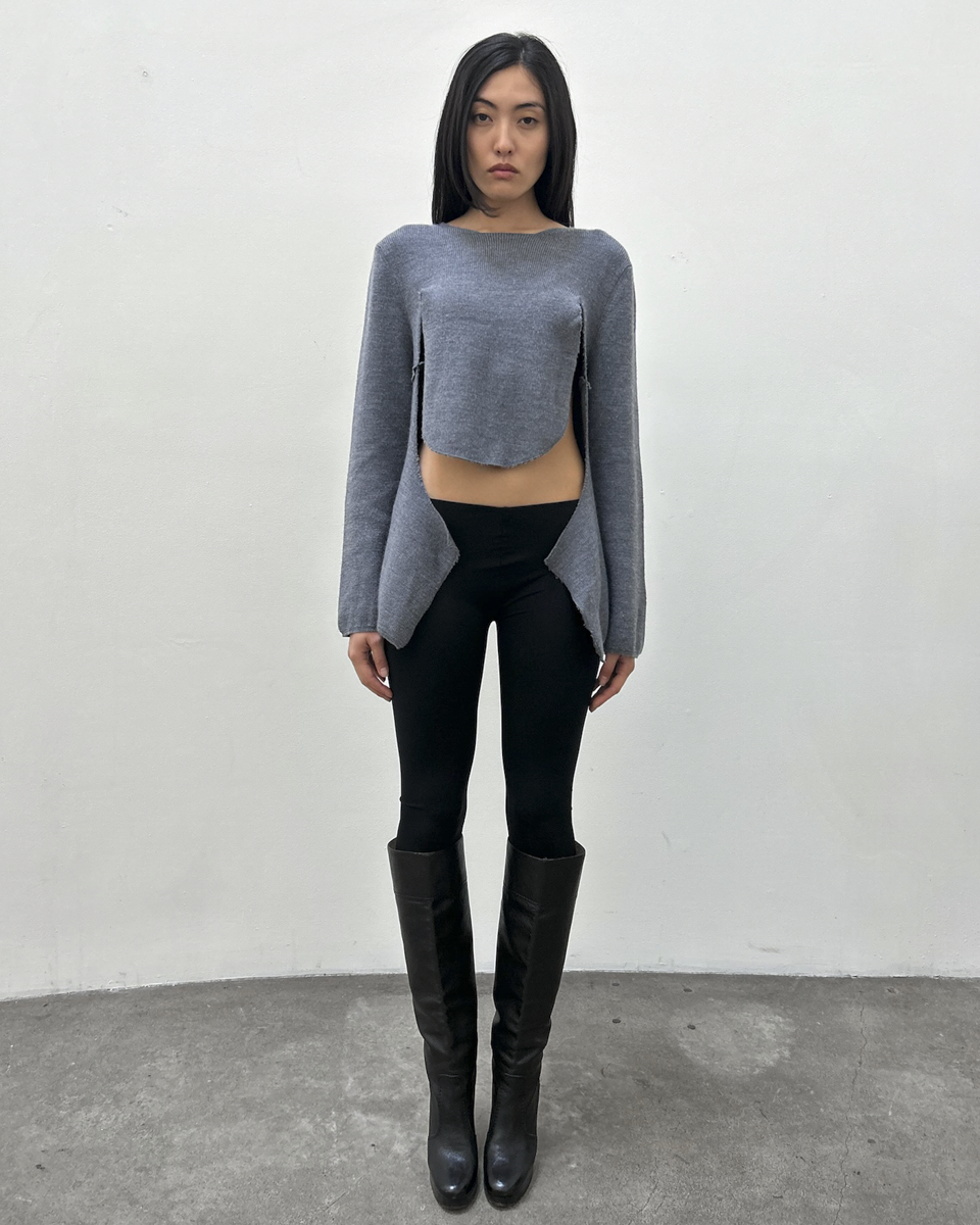 Comme des Garçons Deconstructed Wool Sweater