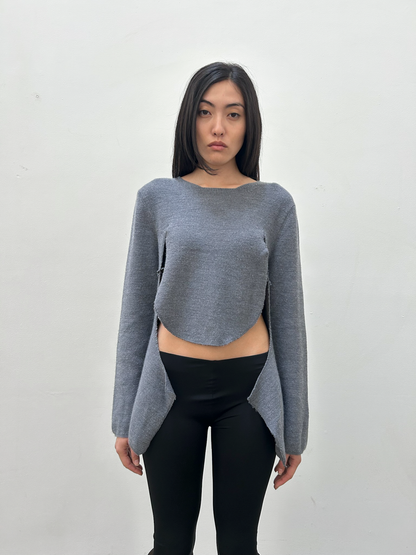 Comme des Garçons Deconstructed Wool Sweater