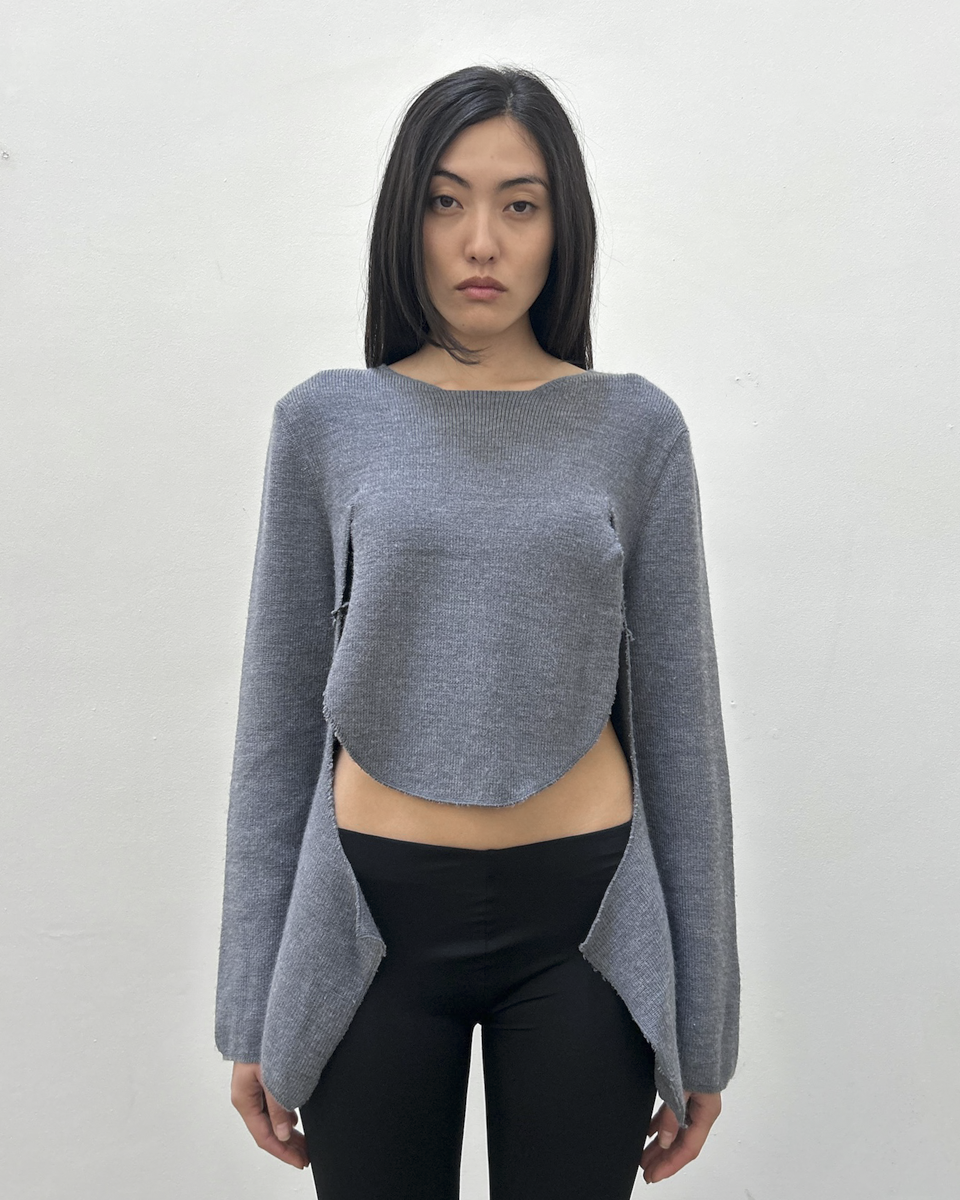 Comme des Garçons Deconstructed Wool Sweater