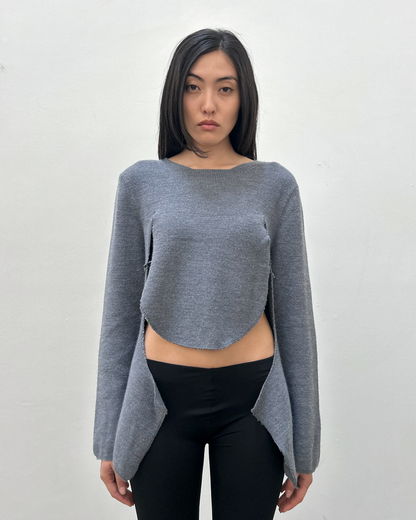 Comme des Garçons Deconstructed Wool Sweater