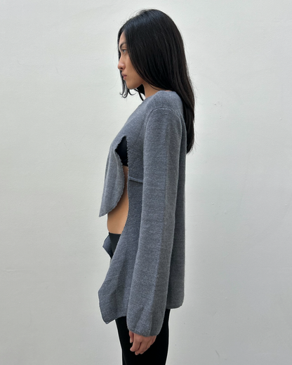 Comme des Garçons Deconstructed Wool Sweater