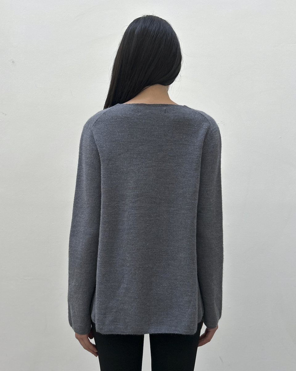 Comme des Garçons Deconstructed Wool Sweater