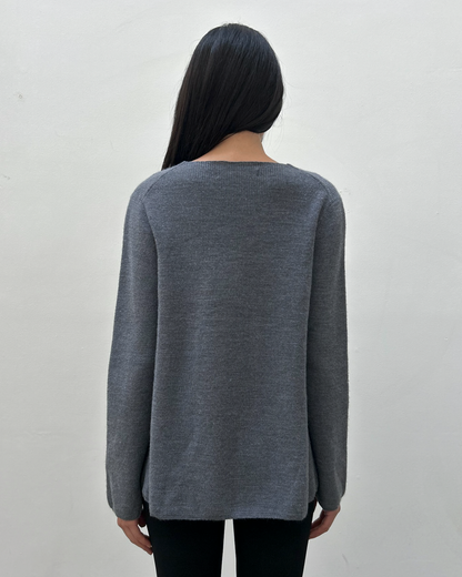 Comme des Garçons Deconstructed Wool Sweater