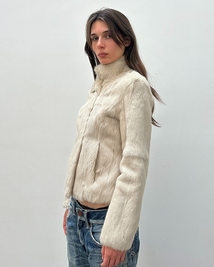 Morgan de Toi Rabbit Fur Jacket