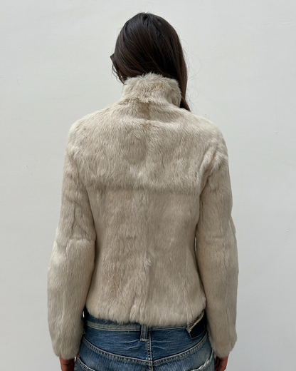 Morgan de Toi Rabbit Fur Jacket