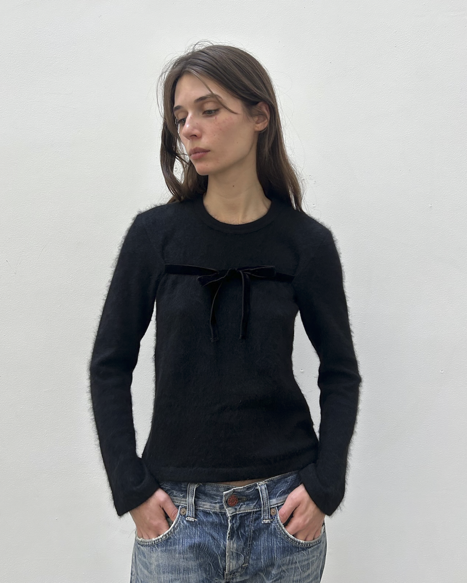 Robe de Chambre Comme des Garçons FW2000 Ribbon Knit