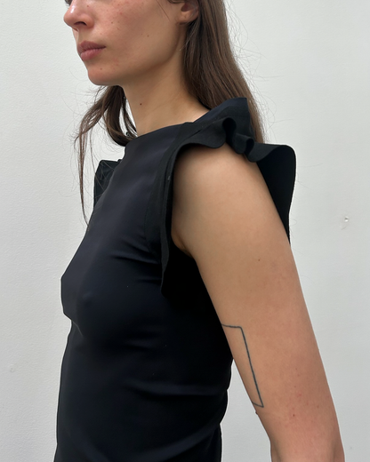 Zero + Maria Cornejo Flutter-Sleeve Top