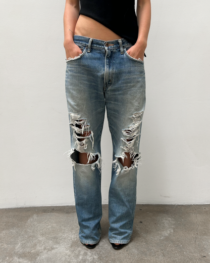 Edwin 505 Distressed Denim