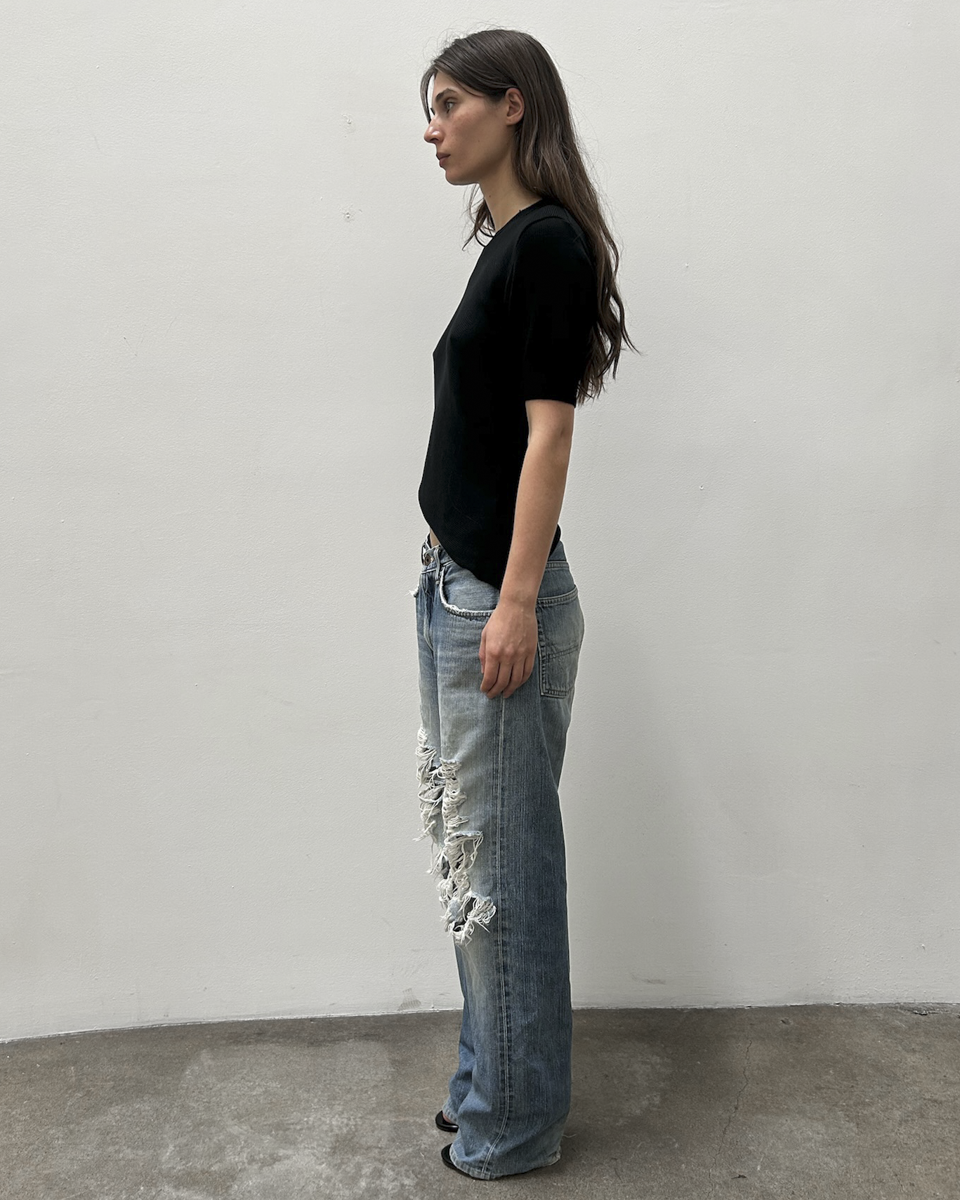 Edwin 505 Distressed Denim