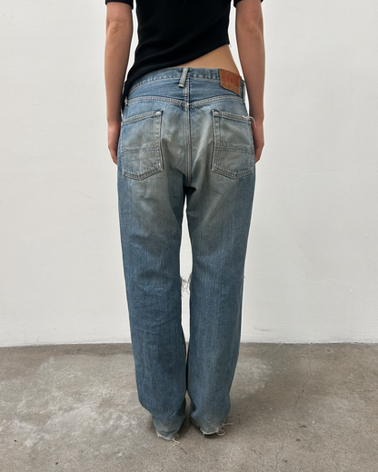 Edwin 505 Distressed Denim