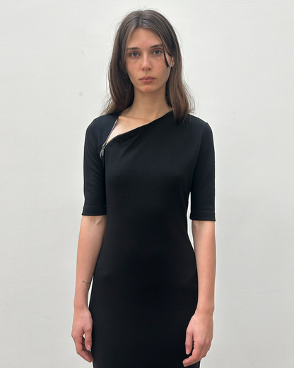 Plein Sud Jeans Zip Knit Dress