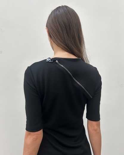 Plein Sud Jeans Zip Knit Dress