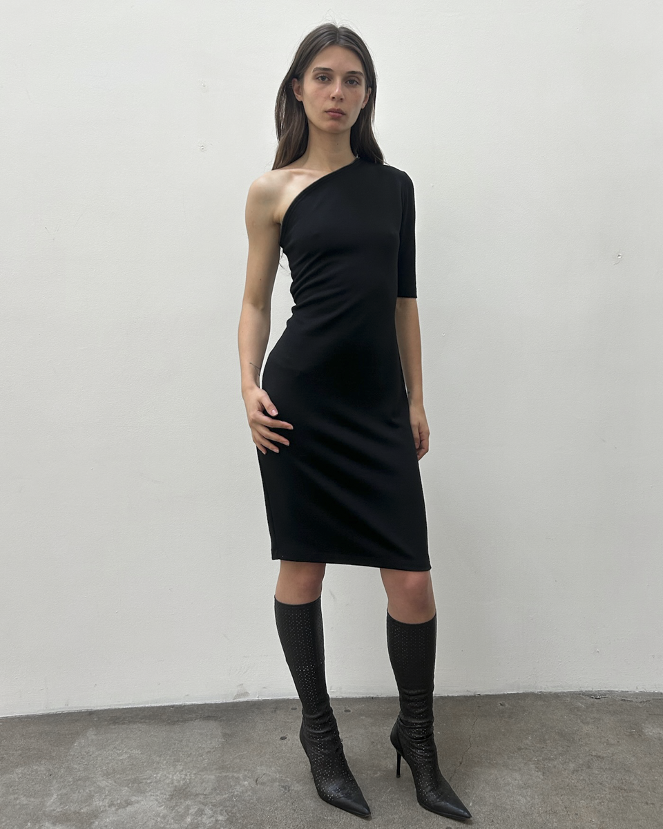 Plein Sud Jeans Zip Knit Dress