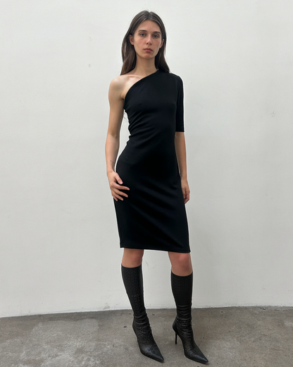 Plein Sud Jeans Zip Knit Dress