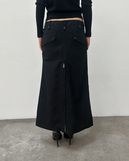 Y’s Yohji Yamamoto Button-Front Skirt