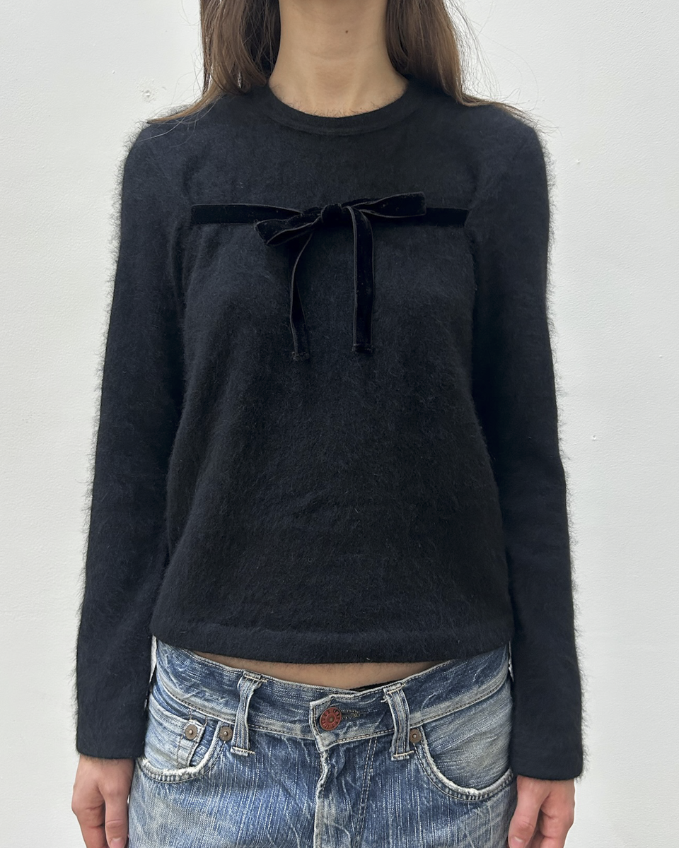 Robe de Chambre Comme des Garçons FW2000 Ribbon Knit